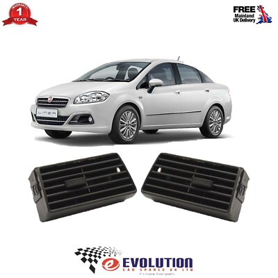 X2 Grid Ventilation Nozzle Air Vent RH and LH Fits Fiat Linea 735442220