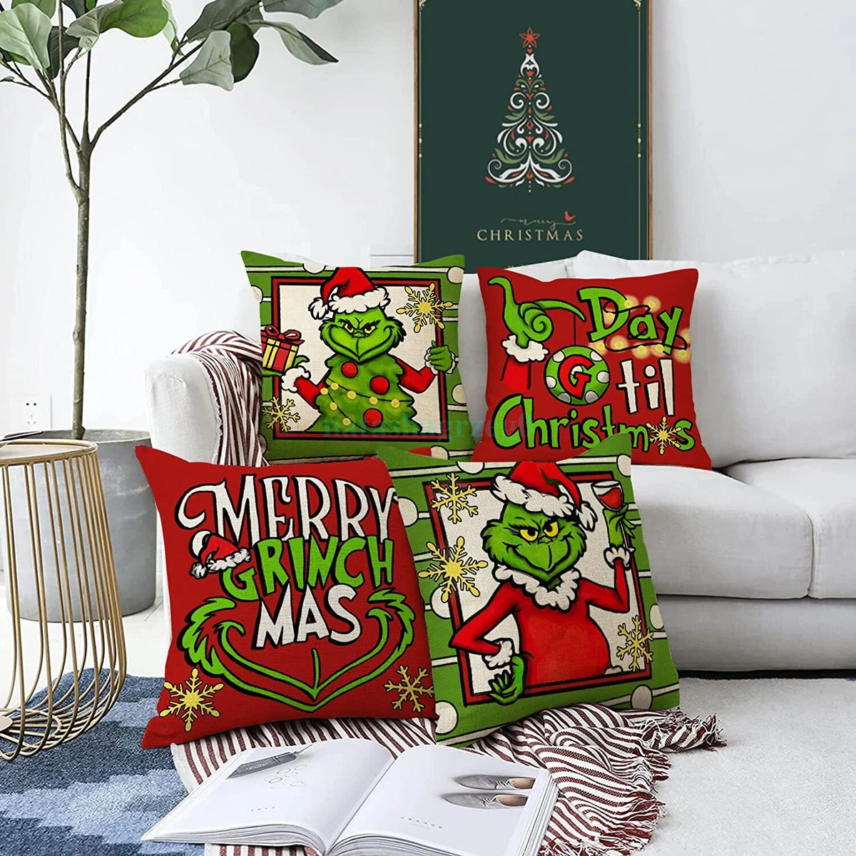 Grinch cushion clearance