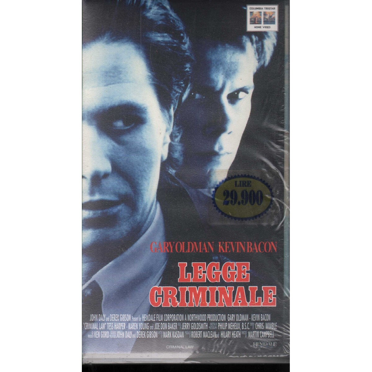 Martin Campbell Univideo VHS Criminal Law - CC16362 Sealed