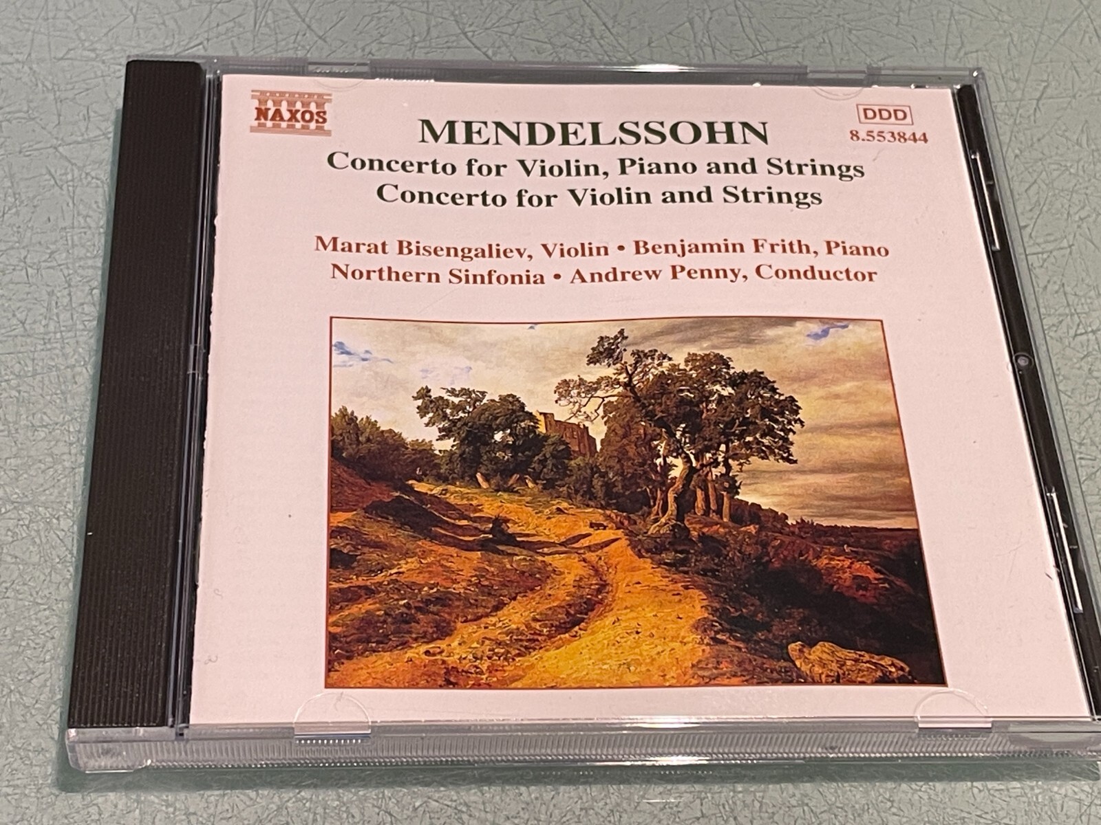 Felix Mendelssohn - Concerto For Violin, Piano and Strings - CD Album 1998 - NEW