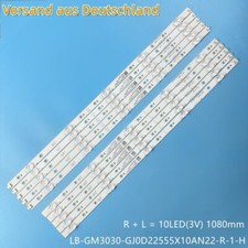 LED-Streifen(10) für Philips 55PUS5670 55PUS6704 55PUS6754 55PUS6804 55PUS6814 