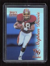 1996 Pinnacle Select Certified Edition #92 Stephen Davis Mirrorr Blue RC /50