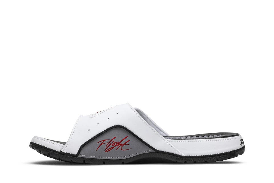 Nike Air Jordan Hydro 4 Retro Slide Blanco Cemento 532225-116 Foto 3 de 4