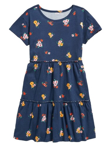 white christmas dresses Navy and Cream Mitchell Dress main image 1