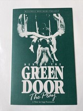 1980's Mitchell Bros. Present Behind The Green Door The Play Brochure