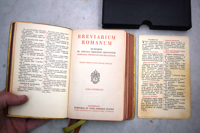 Breviarium Romanum Autumnalis, Roman Breviary Book w/Sleeve