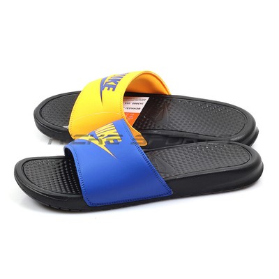 nike slippers orange