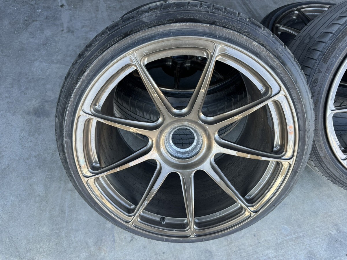 19” BC Forged Centerlock Wheels Bronze Porsche 997 911 Turbo S GTS