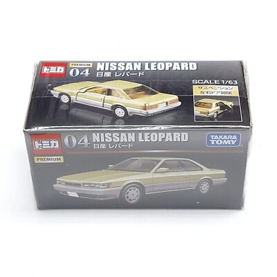 TOMICA PREMIUM 04 NISSAN LEOPARD 1/63 TOMY DIECAST CAR 2017 NEW | eBay