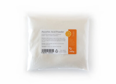 L Ascorbinsäure Vitamin C - 500g - Nicht-GVO 100% reines pharmazeutisches Pulver