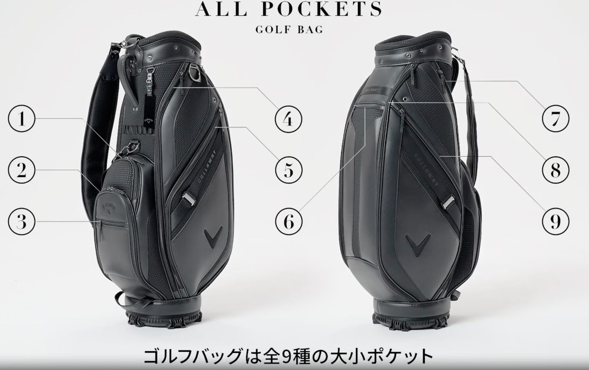 Sac De Golf Callaway SS 2025 - Stand Bag 5 Voies 3,5 Kg - Édition Limitée Noire Neuve