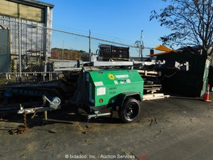 2011-Terex-ex-RL4000-Towable-Light-Tower-Portable-S-A-6kW-GenSet-Kubota-Diesel