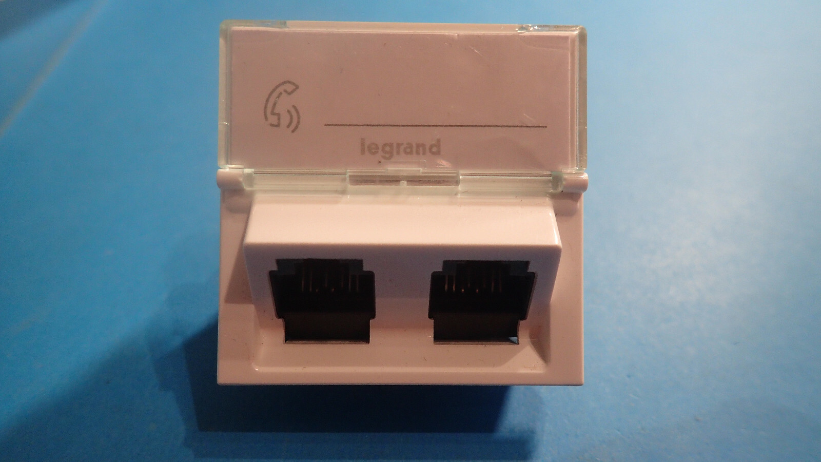 DOUBLE Prise Internet RJ45 Legrand Mosaic 76506 Résout les Coupures de Connexion FTP Cat6