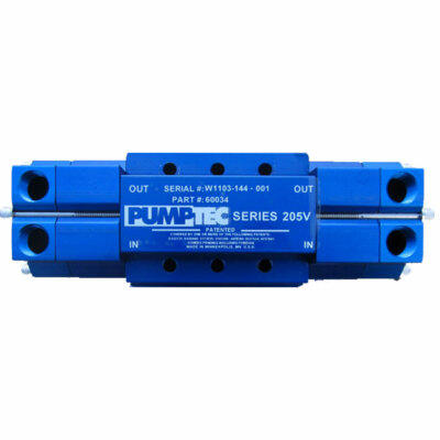 Pumptec 207V Pump Head Only 8 Port 500 Psi Replaces 60033, 60034, Now 60107