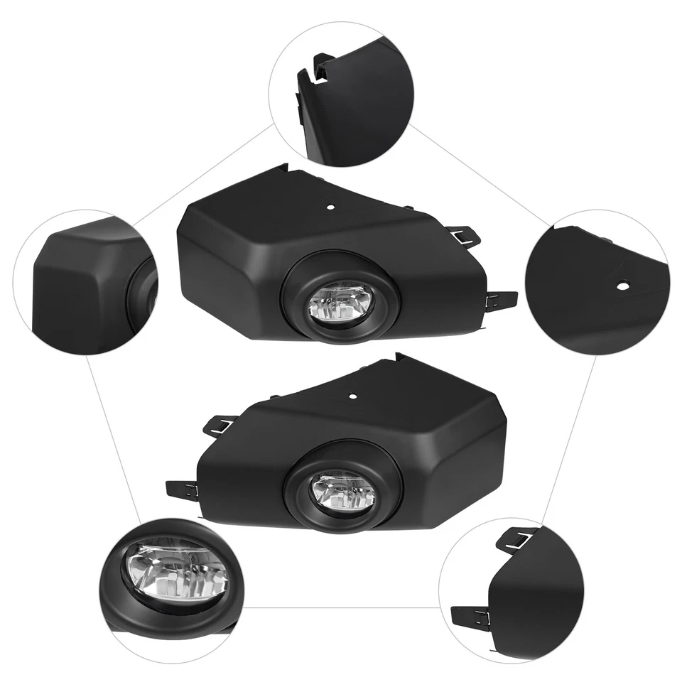 LED Fog Light for 07-14 Toyota Fj Cruiser Left & Right Front Bumper Fog Lamps - Image 3 of 4