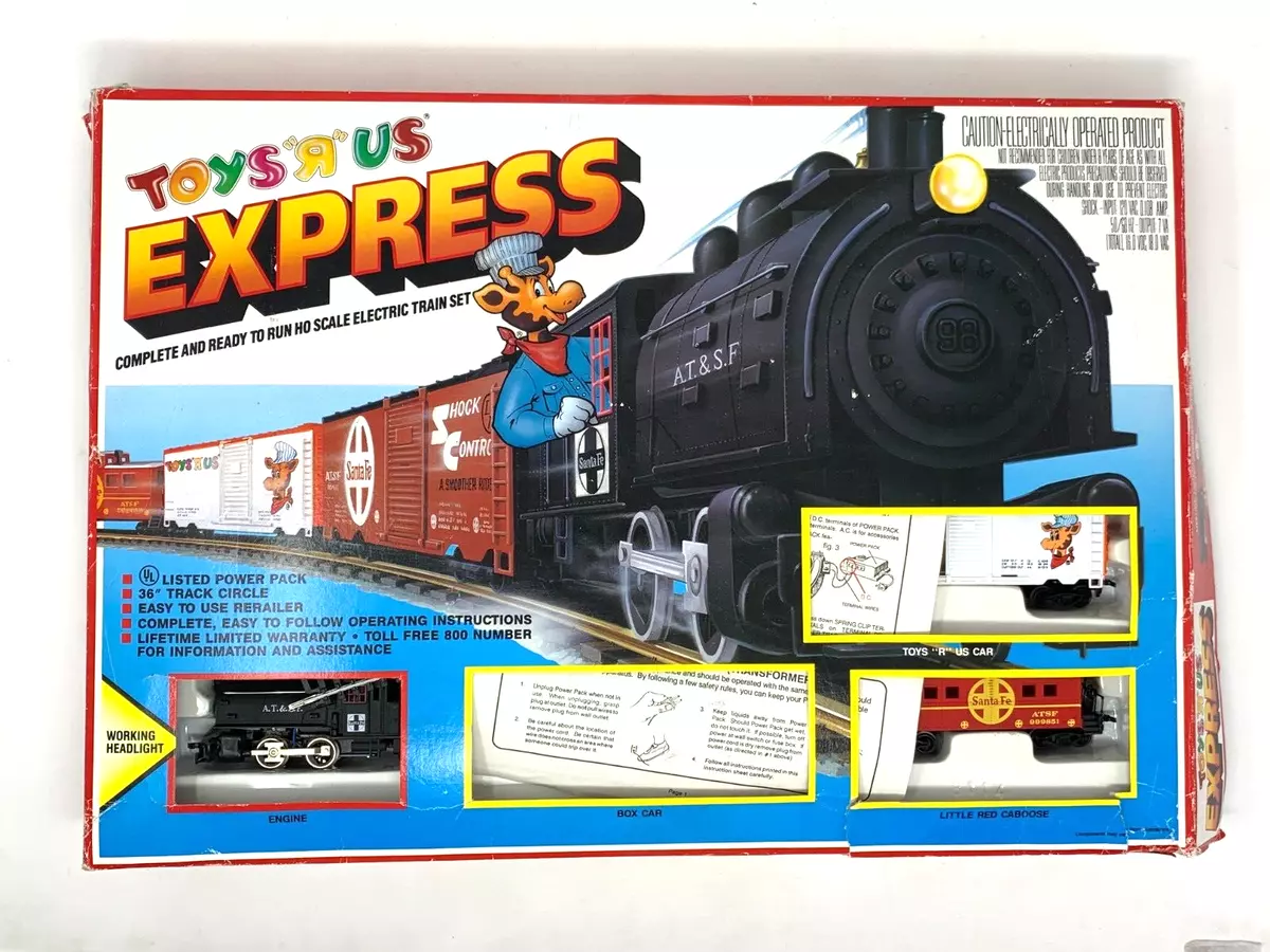 Toys r us store electric train sets