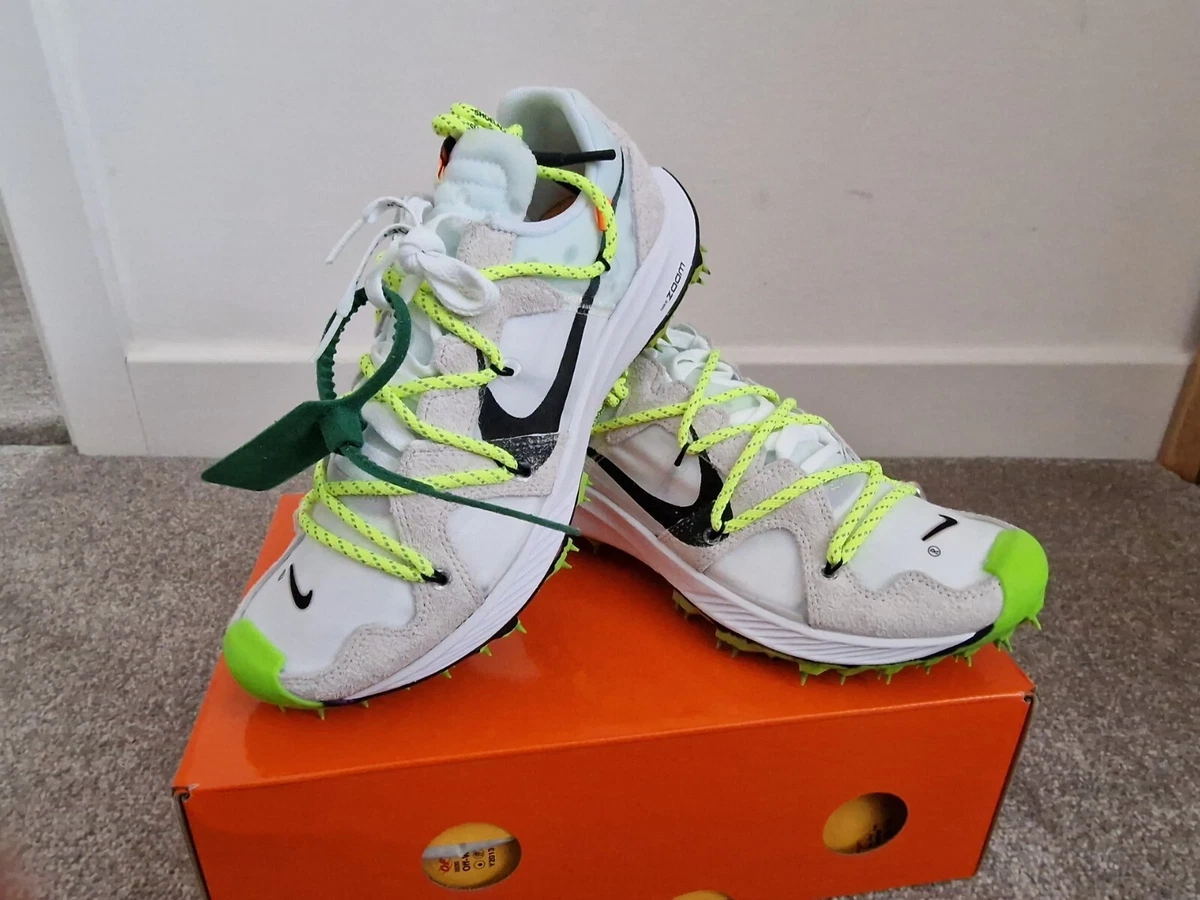 NIKE x OFF WHITE Zoom Terra Kiger 5 White UK 6.5 US 7.5 EU
