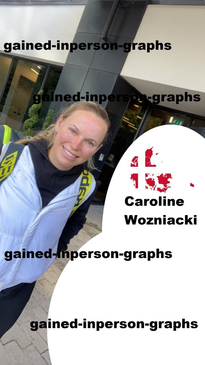TENNIS: CAROLINE WOZNIACKI SIGNED 6x4 SEXY MODELLING PHOTO+COA