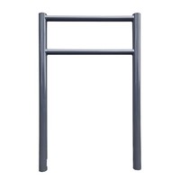 FahrradanlehnbüGel FahrradstäNder Parker 115X75 Cm Stahl Zum Einbetonieren