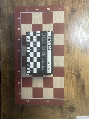 Chessboard Magnetic (lightly Used) + Brand New Digital Chess Timer