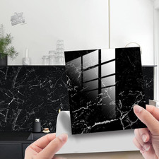 Stickers PVC tiles marble 20x20 kitchen wall covering stickers 20pcs