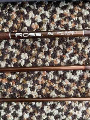 Ross RX 8WT 9 Foot Fly Fishing Rod 890-4