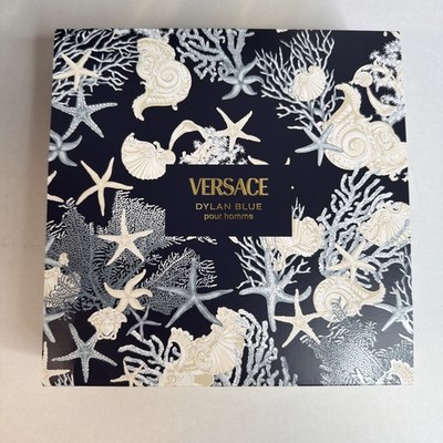 Dylan Blue By Versace For Men Set Pour Homme New Box