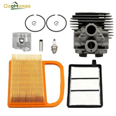 ALL-CARB For Stihl TS420 TS410 Service Kit Cylinder Piston, Air Filters Plug