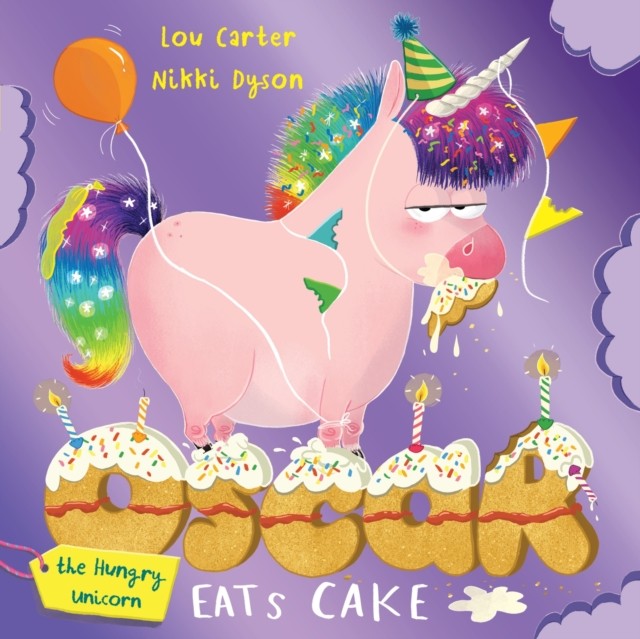Oscar the Hungry Unicorn Eats Cake - Image 4