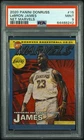 2020-21 Panini Donruss LeBron James Net Marvels #15 PSA 9 + 4 Bonus LeBron Card