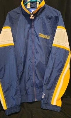 Vintage 90's Starter Michigan Wolverines Full Zip Up Jacket XL