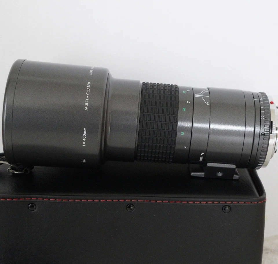 Near MINT Sigma 400mm f/5.6 Multi Coated MF Lens Olympus OM Mount from Japan - Image 3 of 4