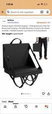 Stadium Seats with Back Support - Folding bleacher Chair for Beach and Camping