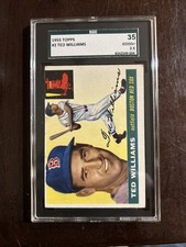 1955 Topps - Ted Williams #2 SGC 2.5