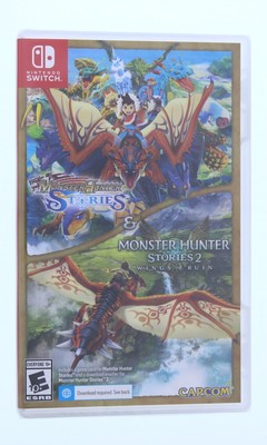Nintendo Switch Monster Hunter Stories and Monster Hunter Stories 2 Wings of Ru