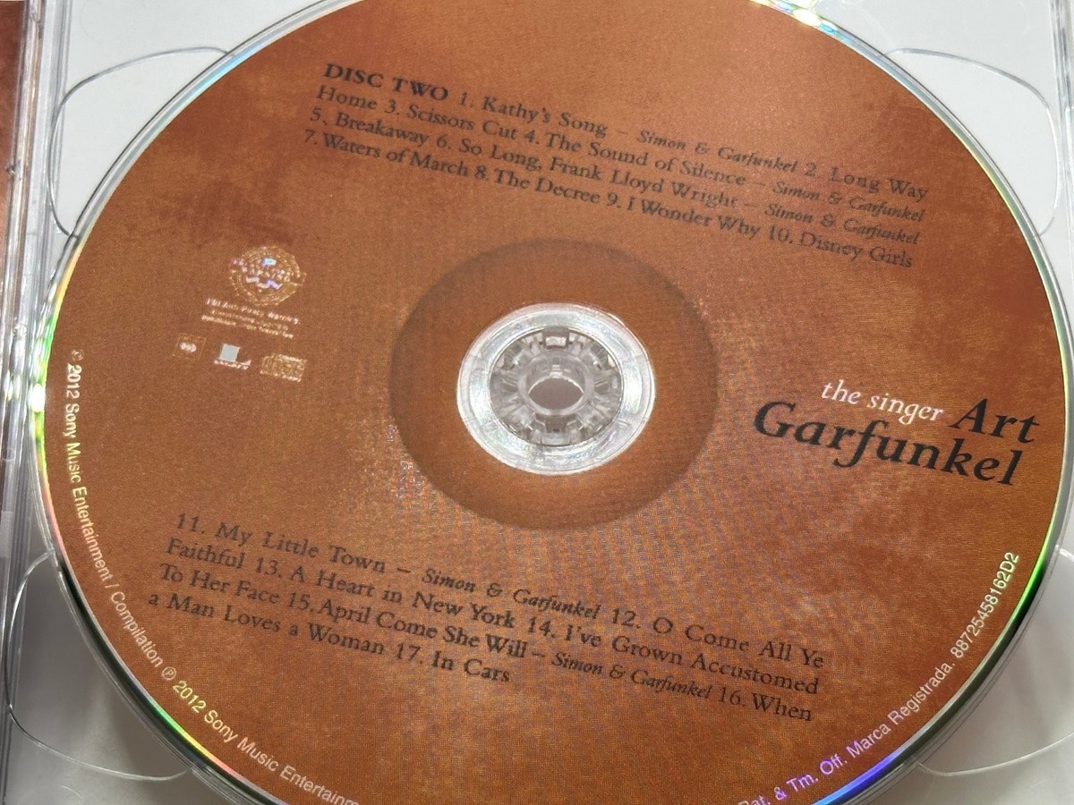 Art Garfunkel - The Singer 2012 2 CD Compilation Folk Rock