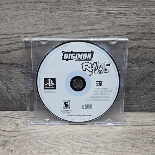 Digimon Rumble Arena (Sony PlayStation 1, 2002, PS1) DISC ONLY - Tested & Works