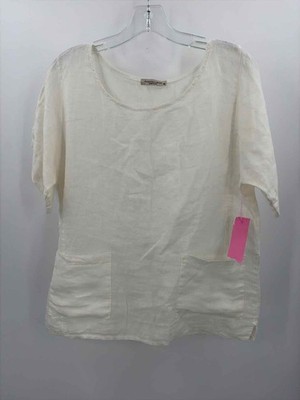 Pre-Owned Francesca Bettini Ivory Size Medium Blouse