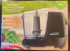 Brentwood Appliances: 1.5-Cup Mini Food Chopper - Black