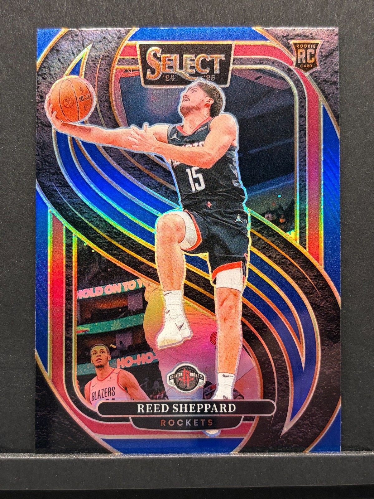 2024-25 Select - Premier Level Blue Prizm Reed Sheppard (RC) #181