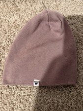 adidas Red Solid Cuffed Beanie Hat, Men's One Size Winter Knit Skull Cap