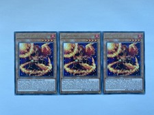 3 x MZMU-EN094 Zoroa, the Magistus of Flame Rare 1st Ed Playset YuGiOh 