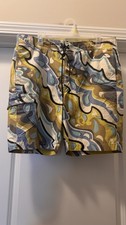 TOMMY BAHAMA Relax Logo Print Swim Trunks SZ Large