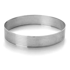 - 68568 – Pastry Mould, Round Ring Micro-Perforated, Ideal for Cakes and Cake...