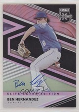 2020 Panini Elite Extra Edition Signatures Ben Hernandez #41 Auto uk2