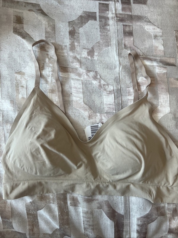 Lauren Ralph Lauren Women's Luxe Smoothing Wireless Bralette - Light Truffle - L