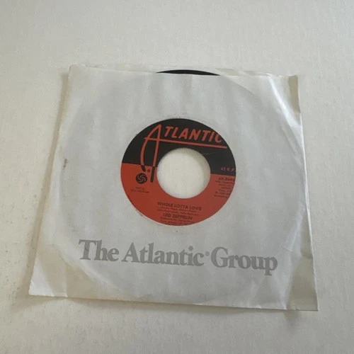 Led Zeppelin ~ Whole Lotta Love/ Living Loving Maid ~ Atlantic 45 RPM Record EX