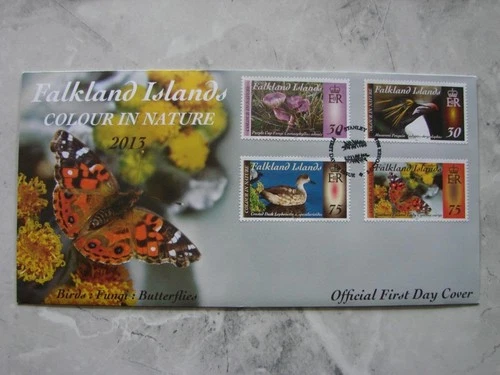 (K63)  FALKLAND ISLANDS 2013 COLOUR IN NATURE FDC