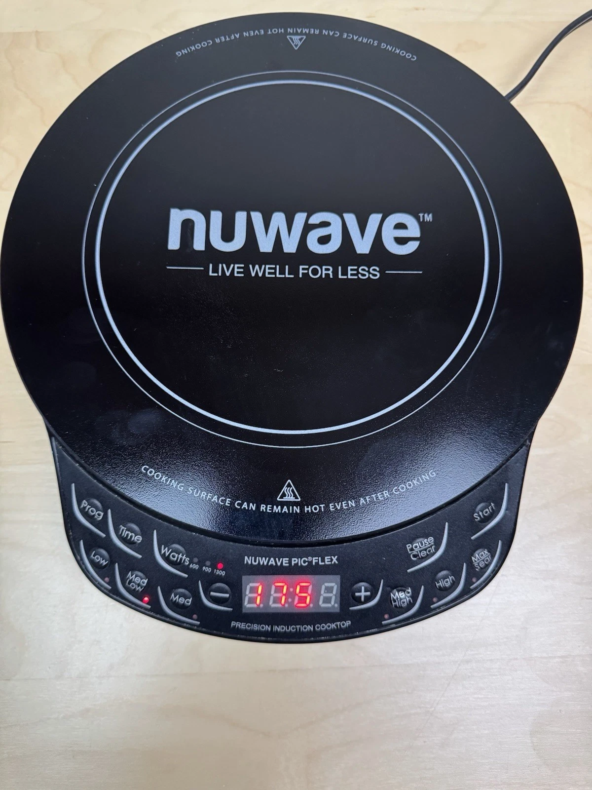 NuWave Flex Precision 10” Induction Cooktop Model 30532 Tested