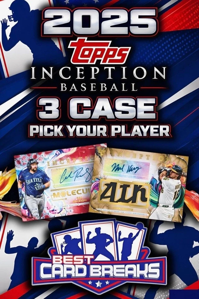 2025 Topps Inception Baseball THREE CASE Pick Your Player #2!